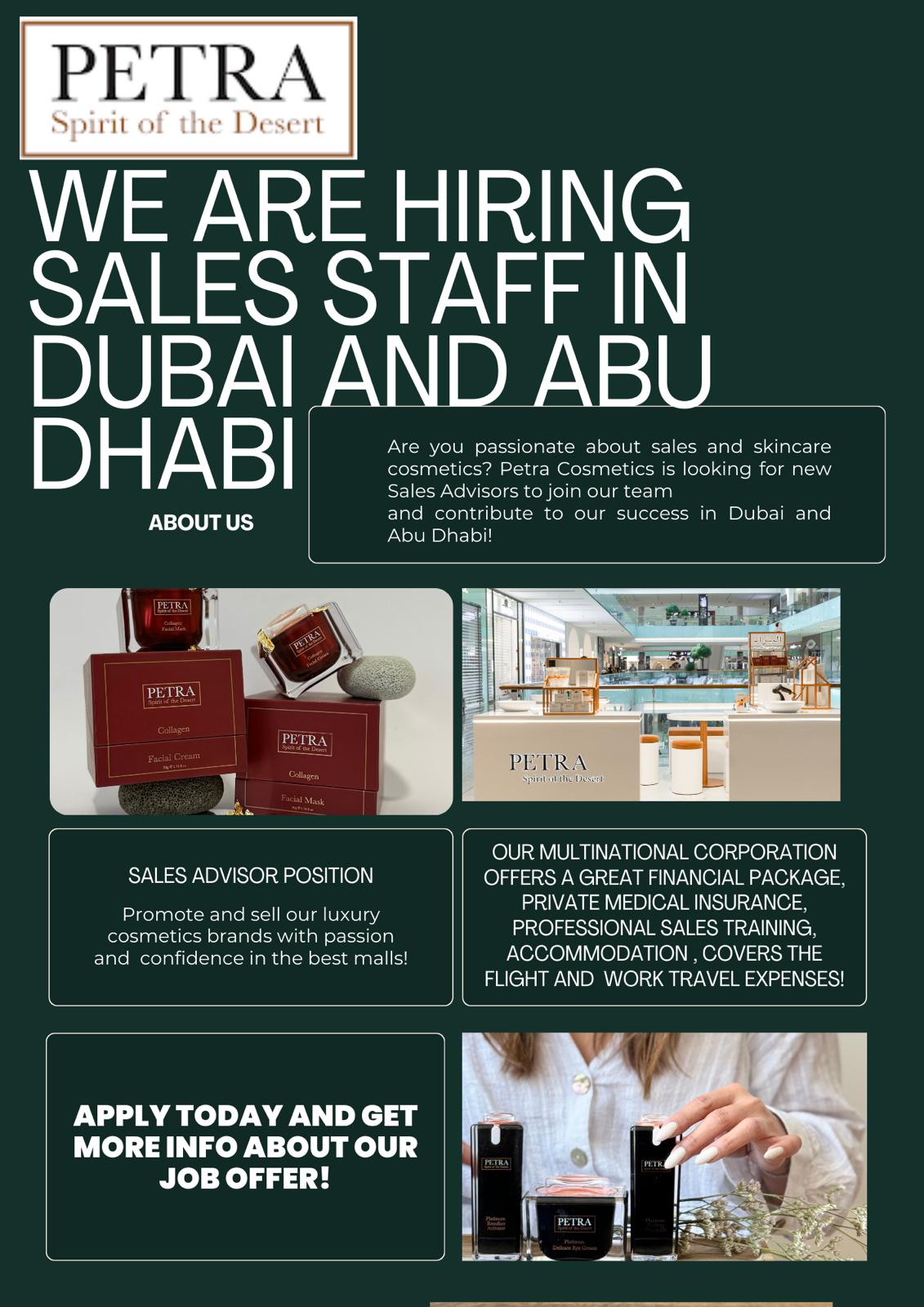 Sales Associate - Dubai and Abu Dhabi